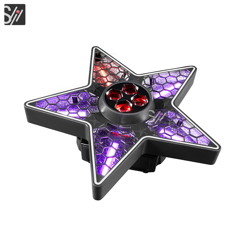 Vintage Light Led Dj Bee Eyes Strobe Strip Wash 4in1 Starry Sky Stage Retro Lights for Wedding Party Disco Ktv Wedding Club