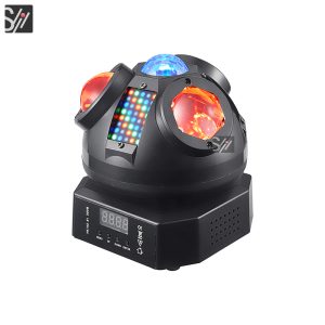 Indoor Lighting Mini Stage Beam Lights Led 60W Coloful Single Ball Moving Head Light for Nightclub Bar Party Christmas