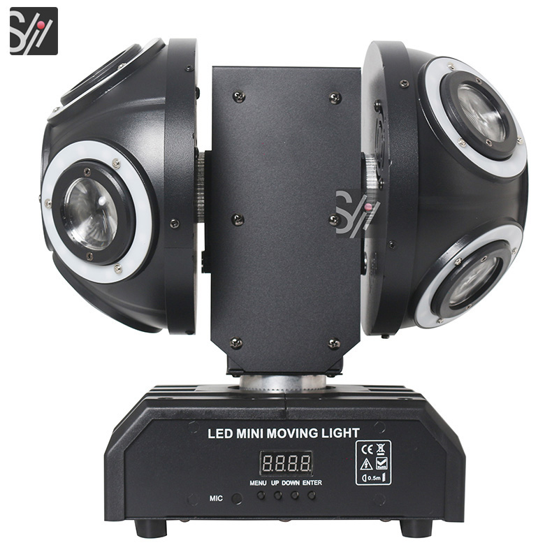 Dj Stage Lighting LED 150W RGBW 4IN1 Night Club Lights Double Arms Moving Head Beam Laser Light for Stage Party Club