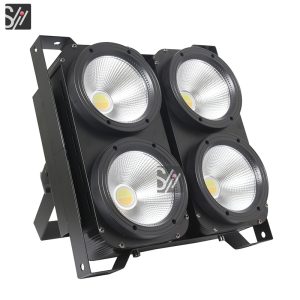Disco Lights Party Led 4Eyes Blinder Light WW+CW 4x100w COB Audience Par Light for Wedding Stage Nightclub