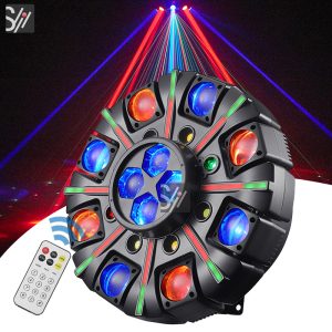 Eight-armed King Kong Colorful Night Club Lights Disco Led 150W Beam Laser Moving Head Light New Wholesale Stage Light