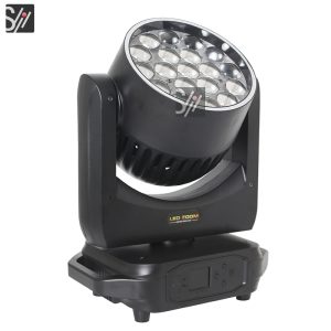 DMX Led Wash 19x15 Rgbw Moving Wash Club Disco Stage Light for Banquet Party Club Disco 19Pcs 4in1 Zoom Moving Head Light