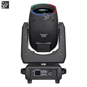 Professional Stage Lighting 300W LED Aperture Prism king Beam Moving Head Light for Church Wedding Concert