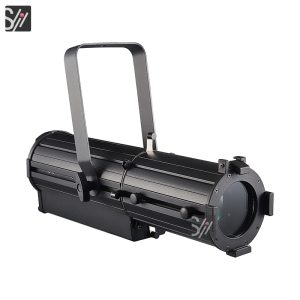 Professional Cob Led Stage Lights DMX Mini 100W Full Color Profile Spotlight for Theater Wedding Studio Conference