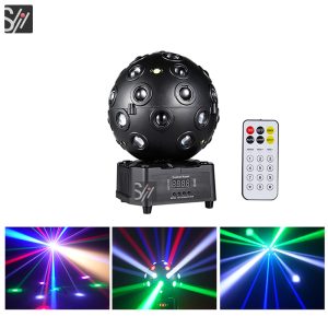 New Dj Stage Lighting 150W RGBW Moving Head Disco Ball Party Lights Led Mini Stage Strobe Light for Bars Nightclubs KTVs