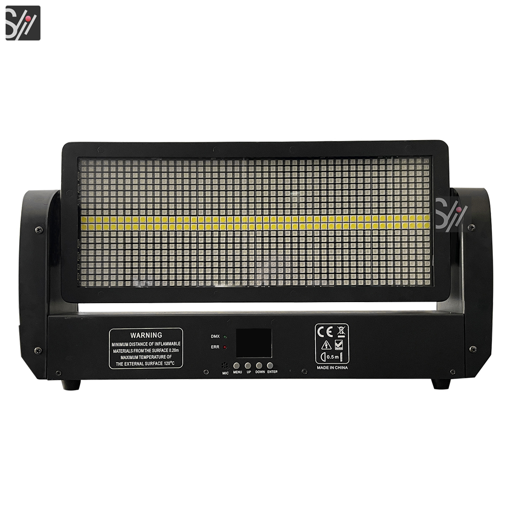 400W RGBW LED Stage 960pcs 12 Section High Power DJ DMX Moving Head Strobe Light for Night Club Disco Event