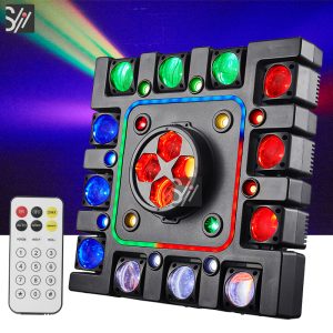 Dj Disco Stage Party Lights Multiple Functions Led 180W Strobe Laser Bee Eye Effect Beam Moving Head Bar Wedding Light