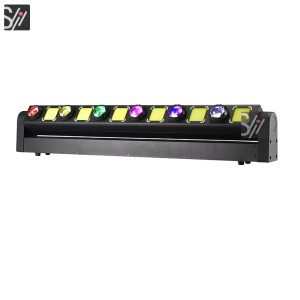Stage lighting equipment professional 6+6 rgbw 4in1 beam wash dj lights led moving head light wedding equipment